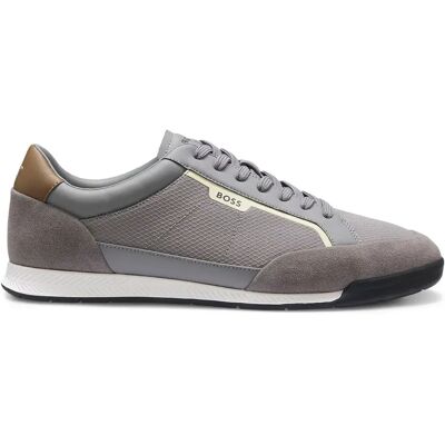 Boss Baskets Nitan 10283673 Open Grey EU 42 - Publicité Boss Baskets Nitan 10283673 Open Grey EU 42 - Publicité
