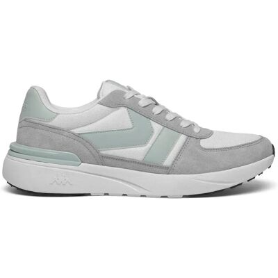 Kappa Baskets Logo Eraclis White / Grey Lt Lead EU 42 - Publicité Kappa Baskets Logo Eraclis White / Grey Lt Lead EU 42 - Publicité