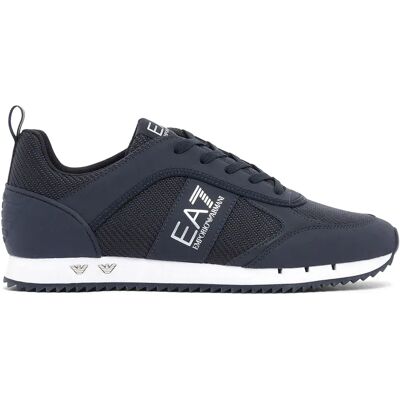 Giorgio Armani Ea7 Emporio Armani Baskets Black & White Carbon Dark Navy / Silver / White EU 37 1/3 - Publicité Giorgio Armani Ea7 Emporio Armani Baskets Black & White Carbon Dark Navy / Silver / White EU 37 1/3 - Publicité
