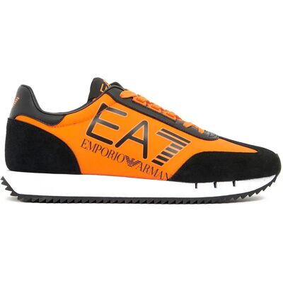 Giorgio Armani Ea7 Emporio Armani Baskets Black & White Vintage Orange Tiger / Black EU 42 2/3 - Publicité Giorgio Armani Ea7 Emporio Armani Baskets Black & White Vintage Orange Tiger / Black EU 42 2/3 - Publicité