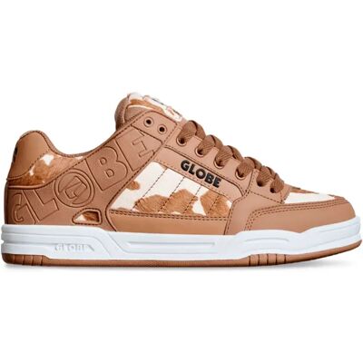 Globe Baskets Tilt Brown / White Cow EU 47 Homme - Publicité Globe Baskets Tilt Brown / White Cow EU 47 Homme - Publicité