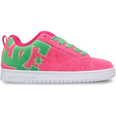 Dc Shoes Baskets Court Graffik Se Crazy Pink / Soft Lime EU 45 - Publicité Dc Shoes Baskets Court Graffik Se Crazy Pink / Soft Lime EU 45 - Publicité