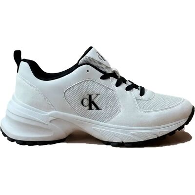 Calvin Klein Baskets Hike Runner Mesh Bright White / Black EU 40 - Publicité Calvin Klein Baskets Hike Runner Mesh Bright White / Black EU 40 - Publicité