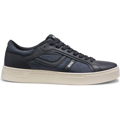 Boss Baskets Rhys 10278006 Orange Open Blue EU 41 - Publicité Boss Baskets Rhys 10278006 Orange Open Blue EU 41 - Publicité