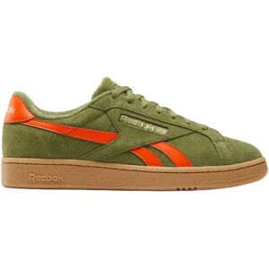 Reebok Classics Baskets Club C Grounds Uk Deep Olive / Pumporange / Gum EU 42 Homme,Femme
