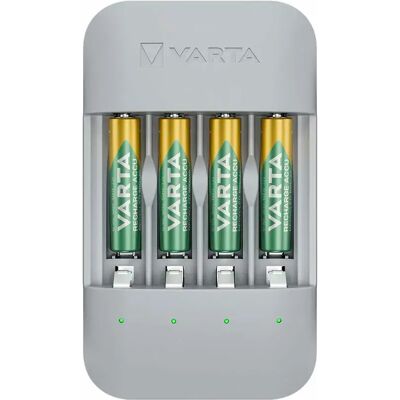 Varta Chargeur De Batterie Eco 4x Grey One Size unisex - Publicité Varta Chargeur De Batterie Eco 4x Grey One Size unisex - Publicité