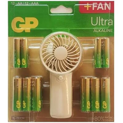 GP Batteries Pile Alcaline Aa/aaa Gold / Green One Size - Publicité GP Batteries Pile Alcaline Aa/aaa Gold / Green One Size - Publicité