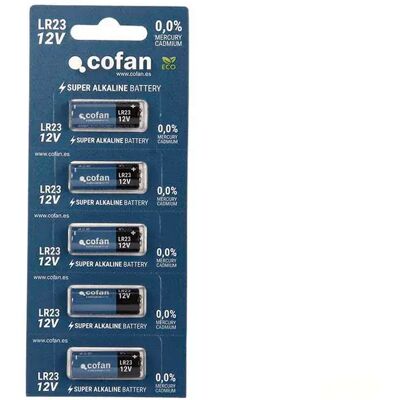 Cofan Pile Alcaline Lr23 12v 50 Units 50 Unités Blue One Size unisex - Publicité Cofan Pile Alcaline Lr23 12v 50 Units 50 Unités Blue One Size unisex - Publicité