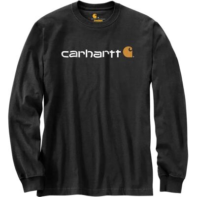 Carhartt T-shirt à Manches Longues Emea Core Logo Black M Homme - Publicité Carhartt T-shirt à Manches Longues Emea Core Logo Black M Homme - Publicité