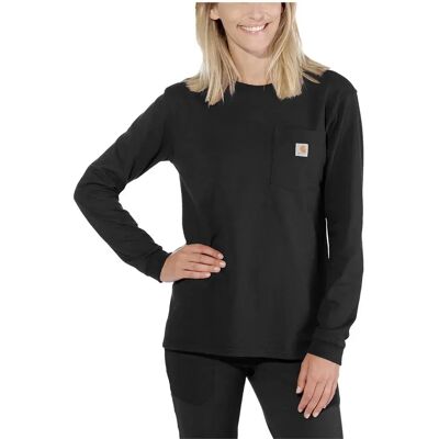 Carhartt T-shirt à Manches Longues Workwear Pocket Black XL Femme - Publicité Carhartt T-shirt à Manches Longues Workwear Pocket Black XL Femme - Publicité