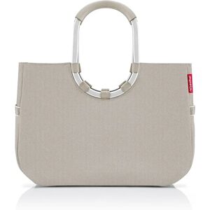 Reisenthel Sac Shopper Loopshopper L 25l Herringbone Sand One Size unisex - Publicité Reisenthel Sac Shopper Loopshopper L 25l Herringbone Sand One Size unisex - Publicité
