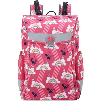 Delsey Sac à Dos Back To School 15.6l Pink One Size unisex - Publicité Delsey Sac à Dos Back To School 15.6l Pink One Size unisex - Publicité