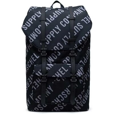 Herschel Sac à Dos Little America Black / White One Size unisex - Publicité Herschel Sac à Dos Little America Black / White One Size unisex - Publicité