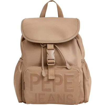 Pepe Jeans Sac à Dos Gaetana Taupe Beige One Size unisex - Publicité Pepe Jeans Sac à Dos Gaetana Taupe Beige One Size unisex - Publicité