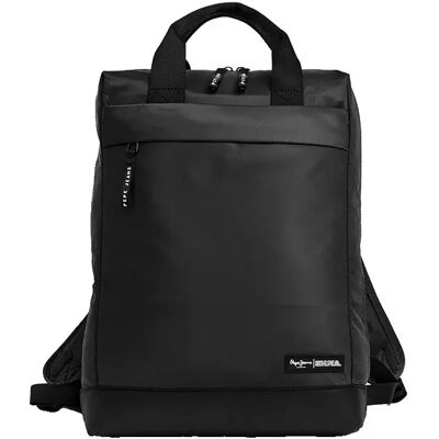 Pepe Jeans Sac à Dos Glen Black One Size unisex - Publicité Pepe Jeans Sac à Dos Glen Black One Size unisex - Publicité