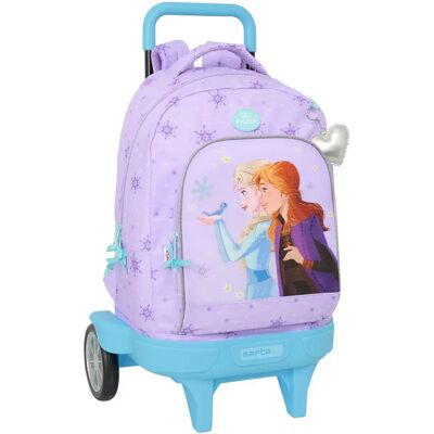 Sac à dos Safta Frozen Spirit avec Roulettes - Publicité Sac à dos Safta Frozen Spirit avec Roulettes - Publicité