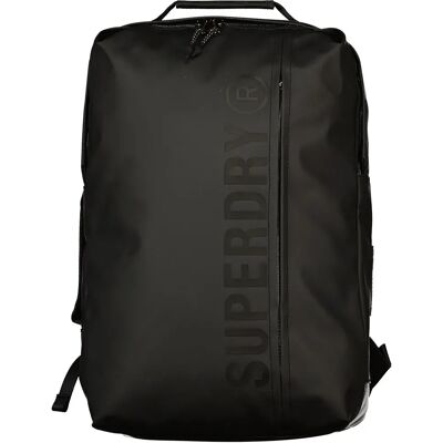 Superdry Sac à Dos Tarp Black / Black One Size unisex - Publicité Superdry Sac à Dos Tarp Black / Black One Size unisex - Publicité