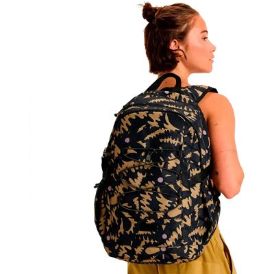 Roxy Sac à Dos Jayjay Active Anthracite Big Flowers One Size unisex - Publicité Roxy Sac à Dos Jayjay Active Anthracite Big Flowers One Size unisex - Publicité