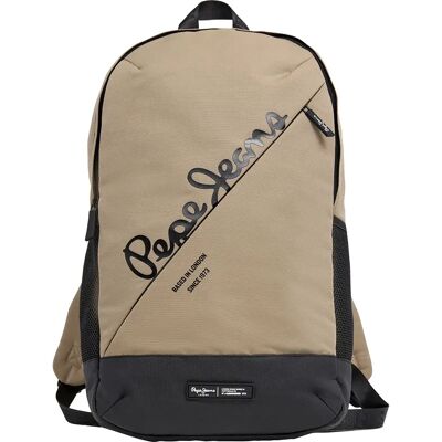Pepe Jeans Sac à Dos Kurt Base Bare Beige One Size unisex - Publicité Pepe Jeans Sac à Dos Kurt Base Bare Beige One Size unisex - Publicité