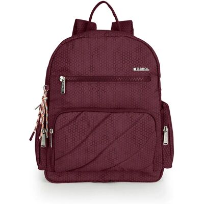 Gabol Sac à Dos Aitana 11.7l Burgundy One Size unisex - Publicité Gabol Sac à Dos Aitana 11.7l Burgundy One Size unisex - Publicité