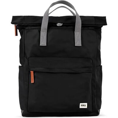 Roka London Sac à Dos Canfield B Recycled Nylon Black L unisex - Publicité Roka London Sac à Dos Canfield B Recycled Nylon Black L unisex - Publicité