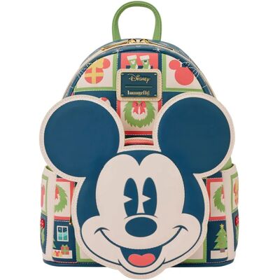 Loungefly Sac à Dos Mickey Holiday Multicolor One Size unisex - Publicité Loungefly Sac à Dos Mickey Holiday Multicolor One Size unisex - Publicité