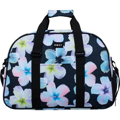 Roxy Sac Duffle Feel Happy Anthracite Im Fleur Real One Size unisex - Publicité Roxy Sac Duffle Feel Happy Anthracite Im Fleur Real One Size unisex - Publicité