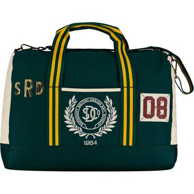 Superdry Sac Vintage Patch Weekender Enamel Green Multi One Size unisex - Publicité Superdry Sac Vintage Patch Weekender Enamel Green Multi One Size unisex - Publicité