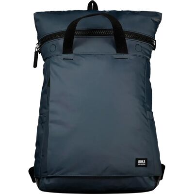 Roka London Sac à Dos Camden Recycled Nylon 15l Smoke / Black M unisex - Publicité Roka London Sac à Dos Camden Recycled Nylon 15l Smoke / Black M unisex - Publicité