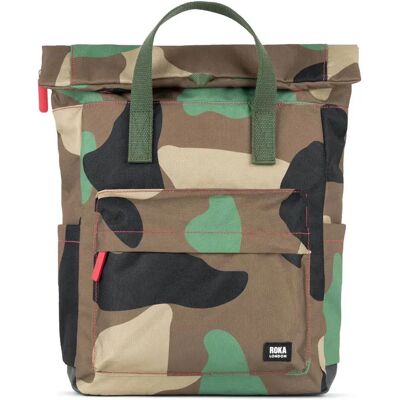 Roka London Sac à Dos Canfield B Recycled Canvas 15l Vintage Camo M unisex - Publicité Roka London Sac à Dos Canfield B Recycled Canvas 15l Vintage Camo M unisex - Publicité