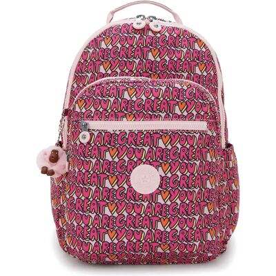 Kipling Sac à Dos Pour Femme Seoul College Extra 32l U R Great Print One Size unisex - Publicité Kipling Sac à Dos Pour Femme Seoul College Extra 32l U R Great Print One Size unisex - Publicité