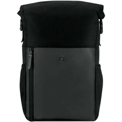 Wenger Sac à Dos Urbanone Roll-top 15,6 ´´ Black One Size unisex - Publicité Wenger Sac à Dos Urbanone Roll-top 15,6 ´´ Black One Size unisex - Publicité