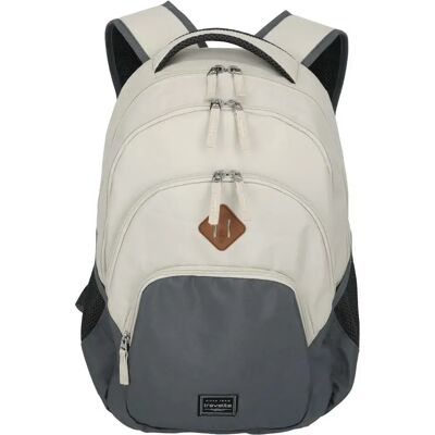 Travelite Sac à Dos Basics Nature / Anthracite One Size unisex - Publicité Travelite Sac à Dos Basics Nature / Anthracite One Size unisex - Publicité