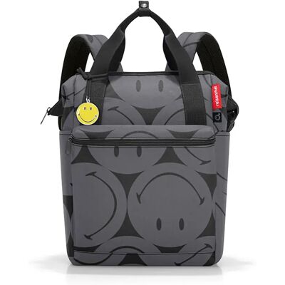 Reisenthel Sac à Dos Pour Femme Allrounder R Smiley® Grey One Size unisex - Publicité Reisenthel Sac à Dos Pour Femme Allrounder R Smiley® Grey One Size unisex - Publicité