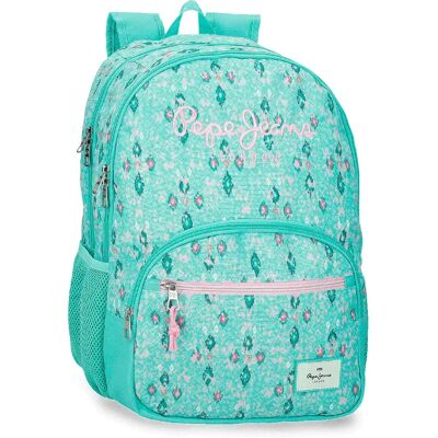 Pepe Jeans Sac à Dos Junior Sun 31l Turquoise Green One Size unisex - Publicité Pepe Jeans Sac à Dos Junior Sun 31l Turquoise Green One Size unisex - Publicité