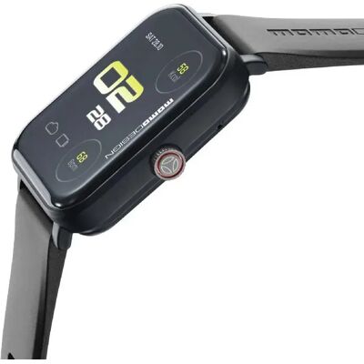 Momo Design Montres Connectée Stealth Rectangular Black One Size - Publicité Momo Design Montres Connectée Stealth Rectangular Black One Size - Publicité