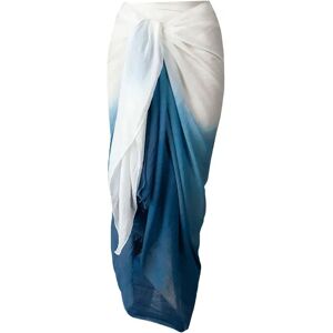 Écharpe Barts Vasia en coton blanc et bleu - Écharpe - Publicité Écharpe Barts Vasia en coton blanc et bleu - Écharpe - Publicité