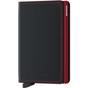 Secrid Portefeuille Sm Black / Red One Size Homme - Publicité Secrid Portefeuille Sm Black / Red One Size Homme - Publicité