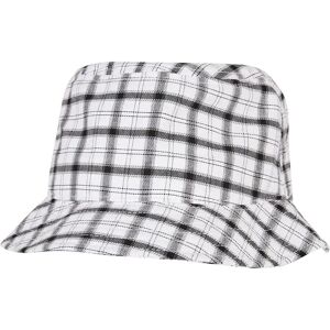 Flexfit Chapeau Check White / Grey One Size unisex - Publicité Flexfit Chapeau Check White / Grey One Size unisex - Publicité