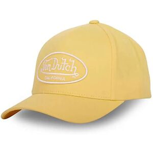 Von Dutch Casquette De Baseball Strapback Yellow One Size unisex - Publicité Von Dutch Casquette De Baseball Strapback Yellow One Size unisex - Publicité