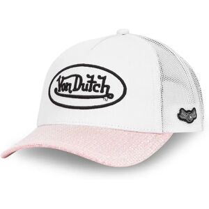 Von Dutch Casquette Shiny P White / Pink One Size unisex - Publicité Von Dutch Casquette Shiny P White / Pink One Size unisex - Publicité