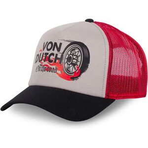 Von Dutch Casquette Crew 21 Grey / Black / Red One Size unisex - Publicité Von Dutch Casquette Crew 21 Grey / Black / Red One Size unisex - Publicité