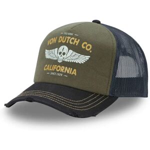 Von Dutch Casquette Crew 24 Green / Black One Size unisex - Publicité Von Dutch Casquette Crew 24 Green / Black One Size unisex - Publicité