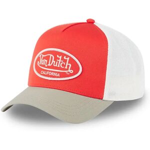 Von Dutch Casquette Poly 1 Orange / Beige One Size unisex - Publicité Von Dutch Casquette Poly 1 Orange / Beige One Size unisex - Publicité