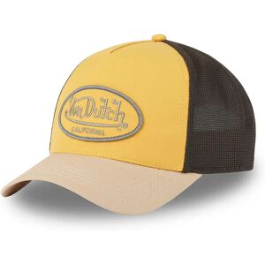 Von Dutch Casquette Poly 2 Yellow / Beige / Black One Size unisex - Publicité Von Dutch Casquette Poly 2 Yellow / Beige / Black One Size unisex - Publicité