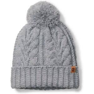 Timberland Bonnet Cable Pom Grey Heather One Size unisex - Publicité Timberland Bonnet Cable Pom Grey Heather One Size unisex - Publicité