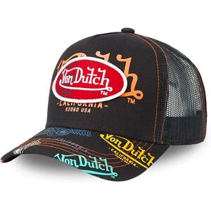 Von Dutch Casquette Vd/0/cas1/bra/bla2 Black One Size unisex - Publicité Von Dutch Casquette Vd/0/cas1/bra/bla2 Black One Size unisex - Publicité