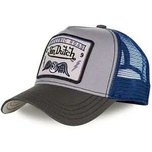 Von Dutch Casquette Vd/0/cas1/square3b Grey One Size unisex - Publicité Von Dutch Casquette Vd/0/cas1/square3b Grey One Size unisex - Publicité