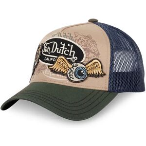 Von Dutch Casquette Vd/1/ct/patches/07 Beige One Size unisex - Publicité Von Dutch Casquette Vd/1/ct/patches/07 Beige One Size unisex - Publicité