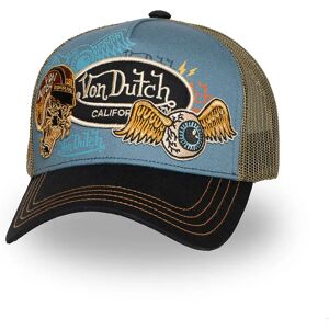 Von Dutch Casquette Vd/1/ct/patches/10 Blue One Size unisex - Publicité Von Dutch Casquette Vd/1/ct/patches/10 Blue One Size unisex - Publicité